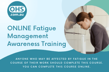 Fatigue Management Awareness Training