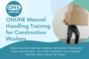 Manual Handling Training for Construction Workers
